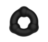 Love In Leather Beades Silicone Stretchy Penis Ring - Default Title - Stretchy Cock Rings
